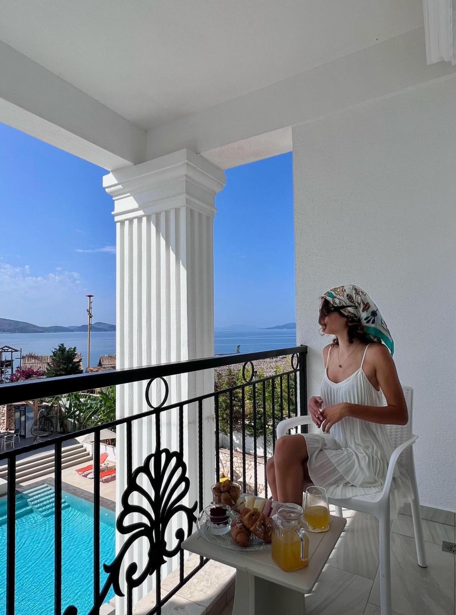 Hotel Vila Kalcuni Saranda Dış mekan fotoğraf